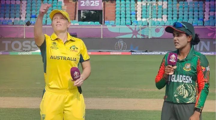 অস্ট্রেলিয়ার বিপক্ষে টস জিতে ব্যাটিংয়ে বাংলাদেশ